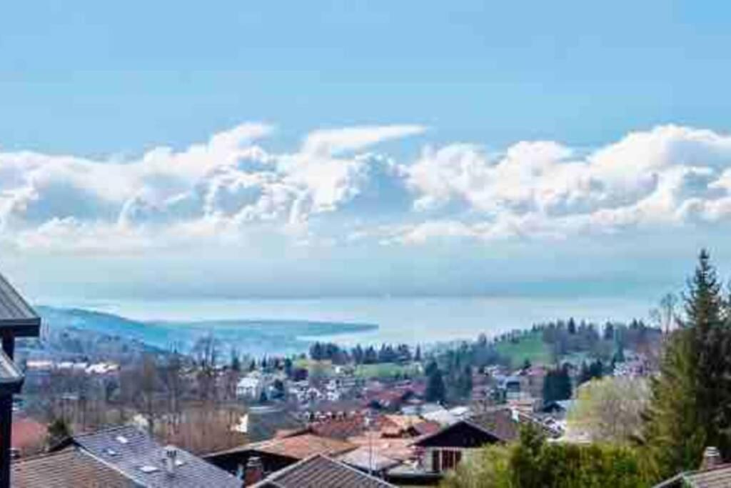 Duplex En Station Vue Sur Lac Leman Thollon-les-Memises ภายนอก รูปภาพ