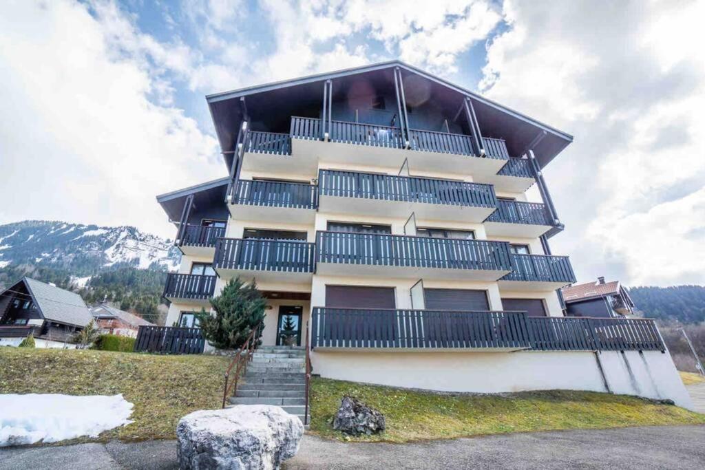 Duplex En Station Vue Sur Lac Leman Thollon-les-Memises ภายนอก รูปภาพ