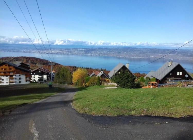 Duplex En Station Vue Sur Lac Leman Thollon-les-Memises ภายนอก รูปภาพ